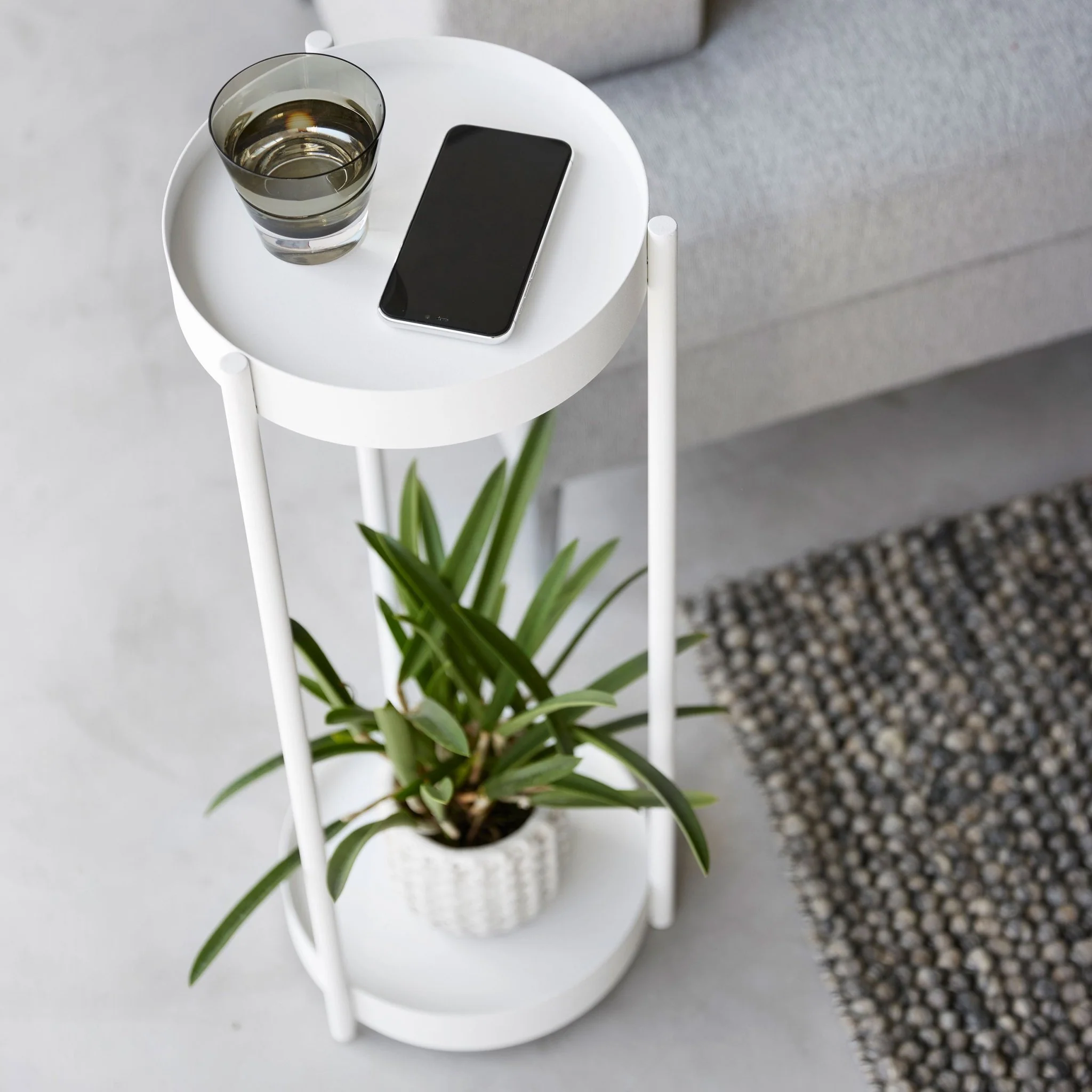 2 Tier Plant Stand with Castors - Image 5