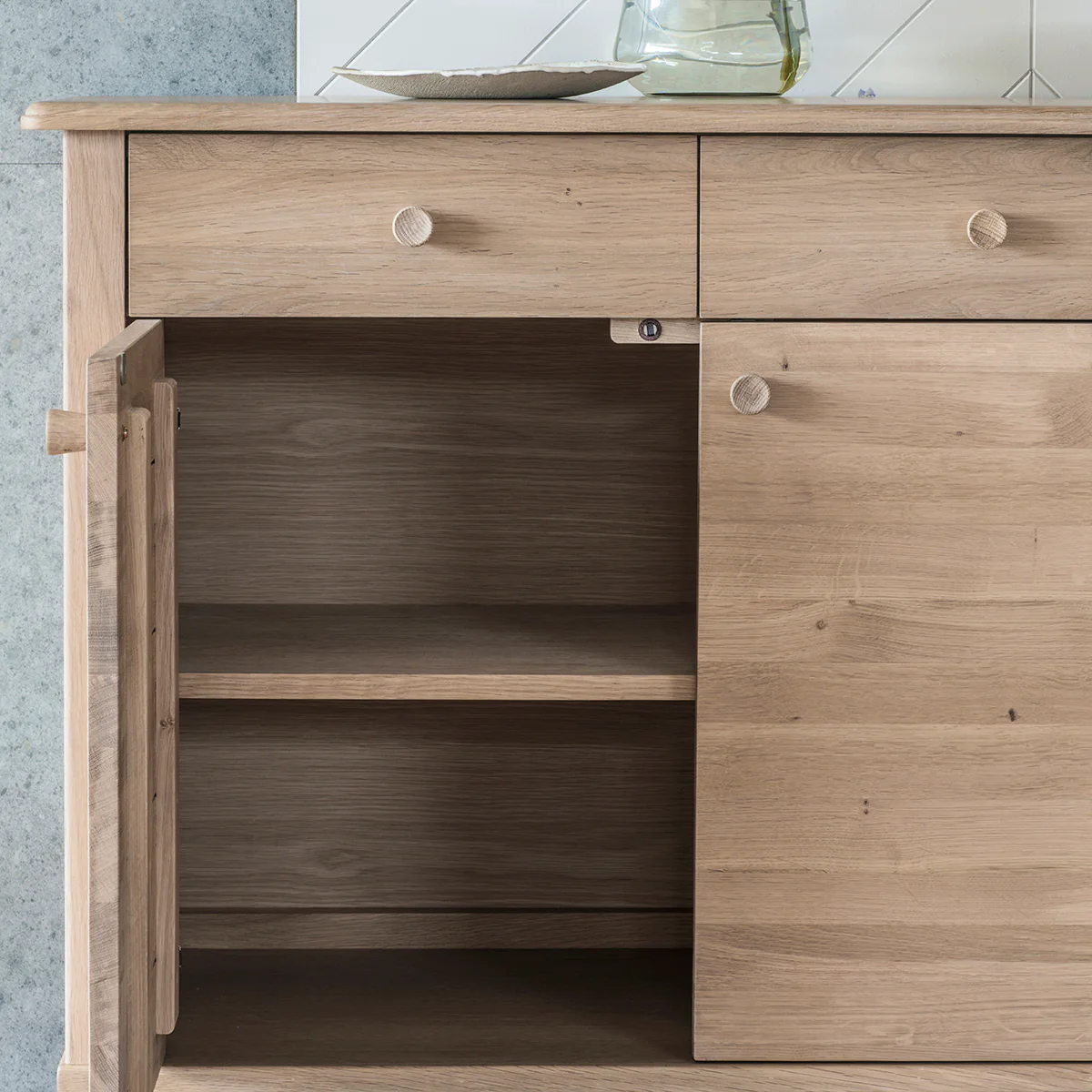 3 Door 3 Drawer Sideboard Marlow - Image 3