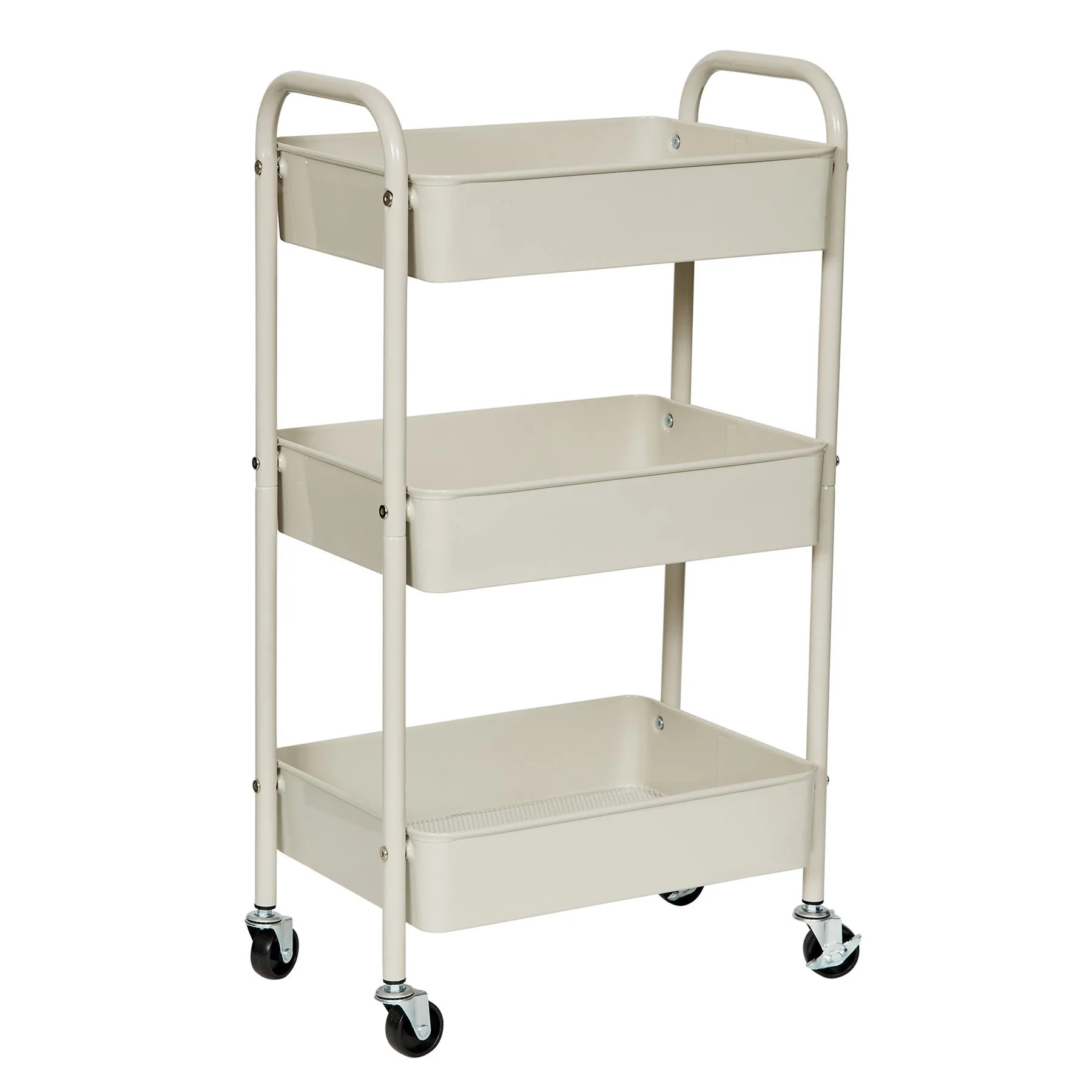 3 Tier Storage Trolley With Castors - Image 6