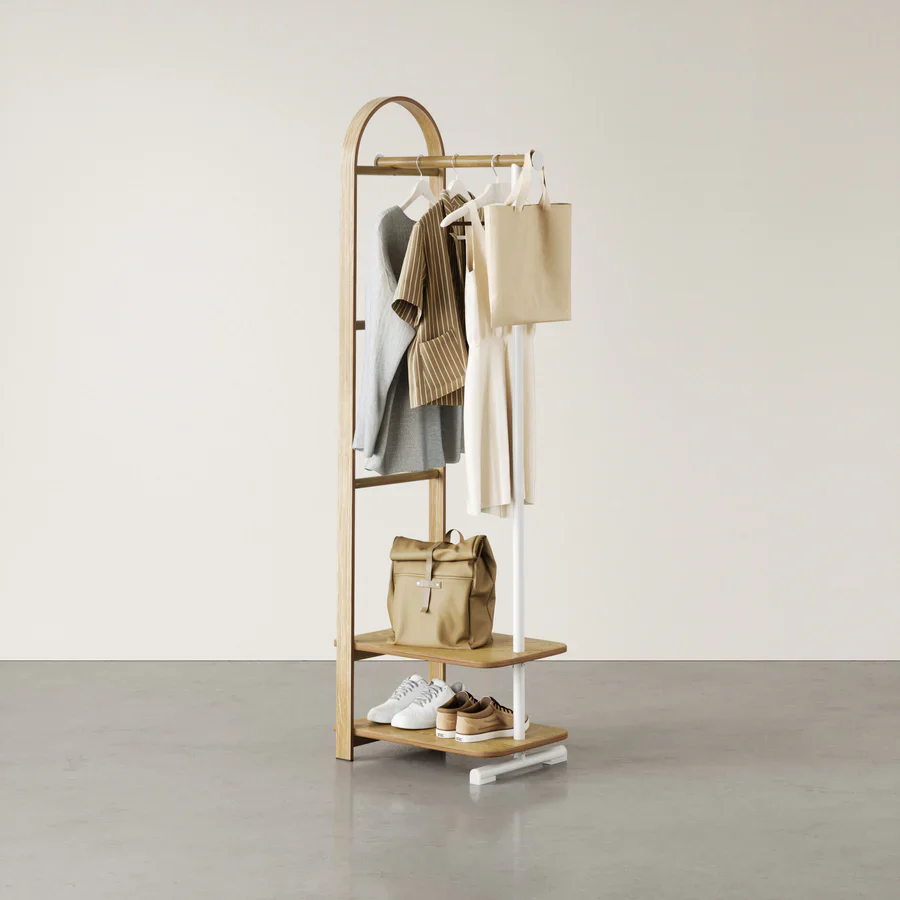 Bellwood Clothes & Coat Rack - Image 4