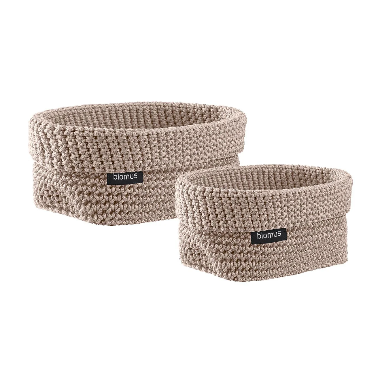 Crochet Storage Baskets - Set Of 2 - Image 2