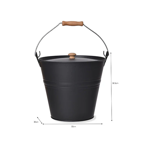 Fireside Bucket With Lid - Image 4
