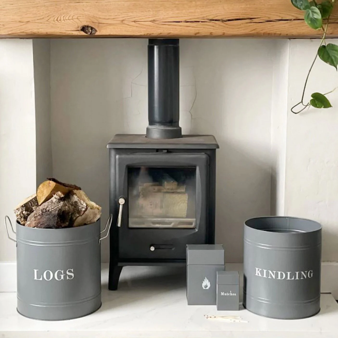 Fireside Storage Set - 4 Piece - Image 3