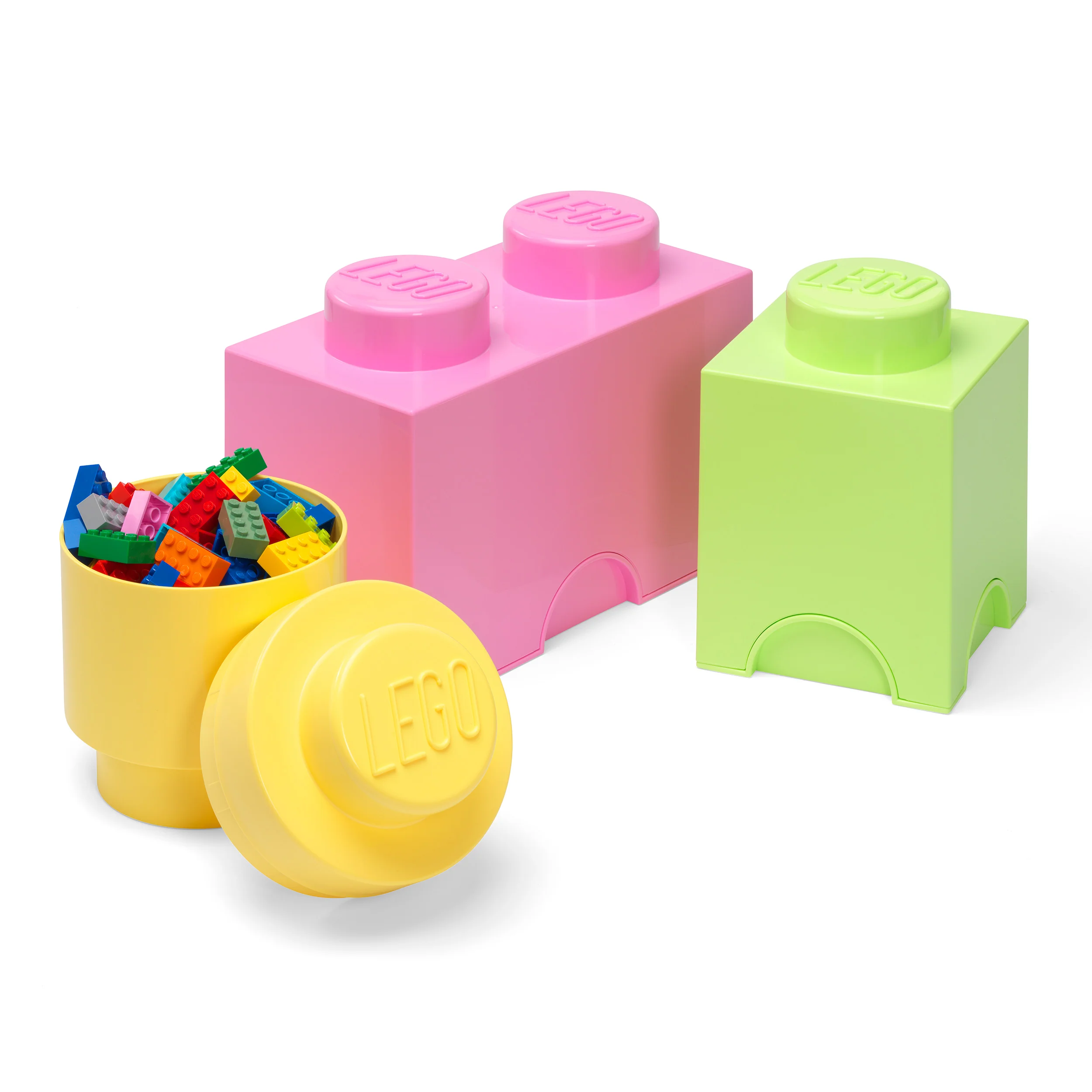 Giant Lego Storage Blocks Pastel 3 Brick Multipack - Image 3
