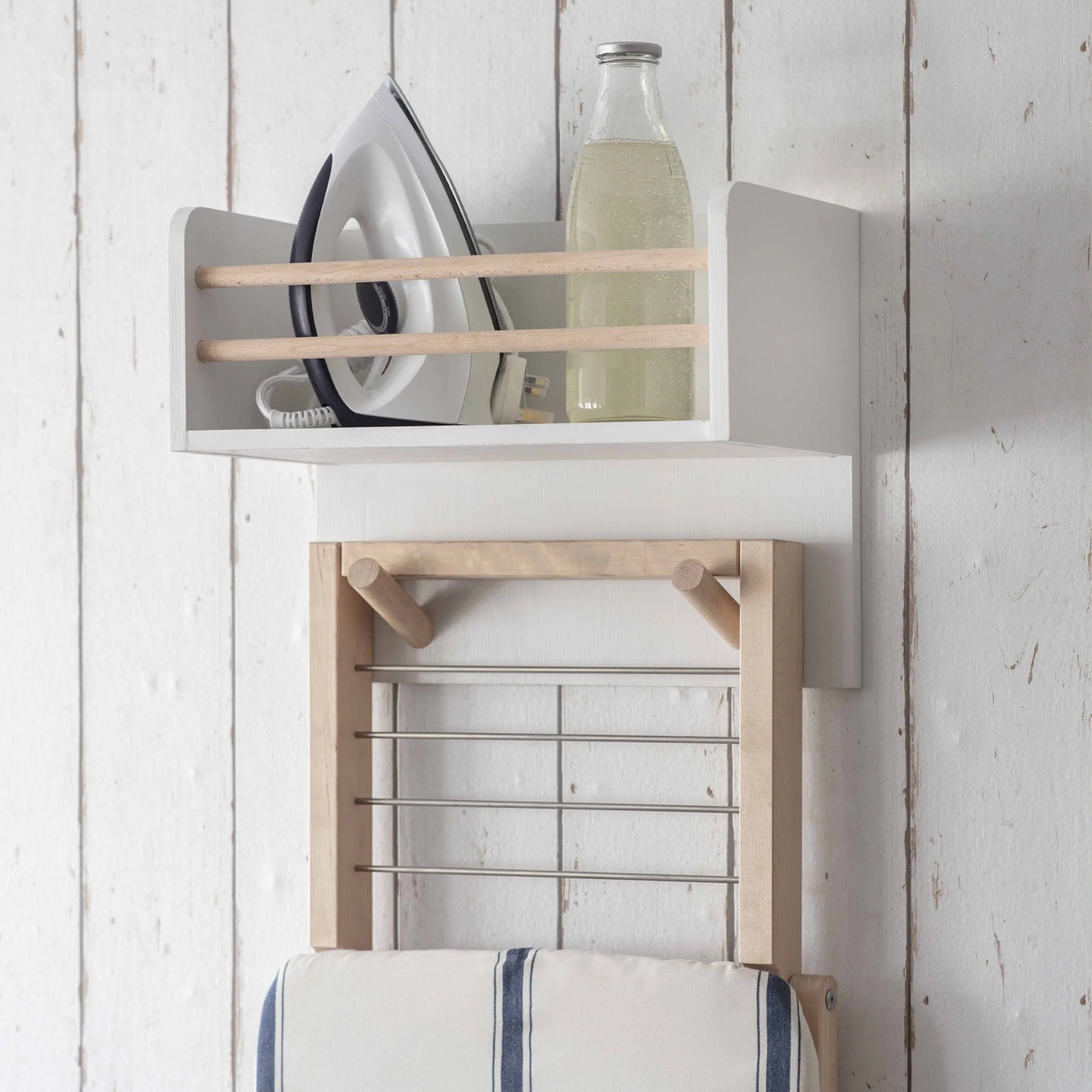 Iron Ironing Board Storage Shelf Melcombe - Image 2