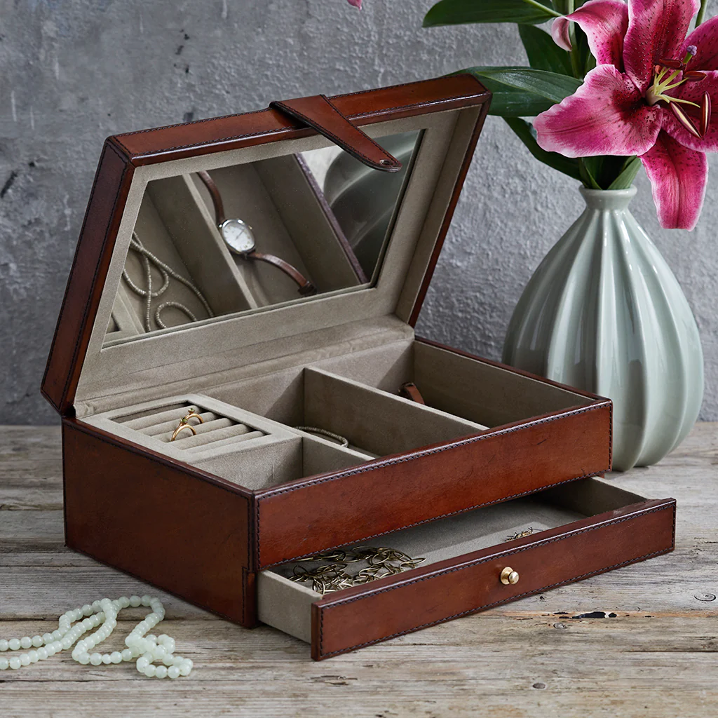 Leather Jewellery Box - Image 2