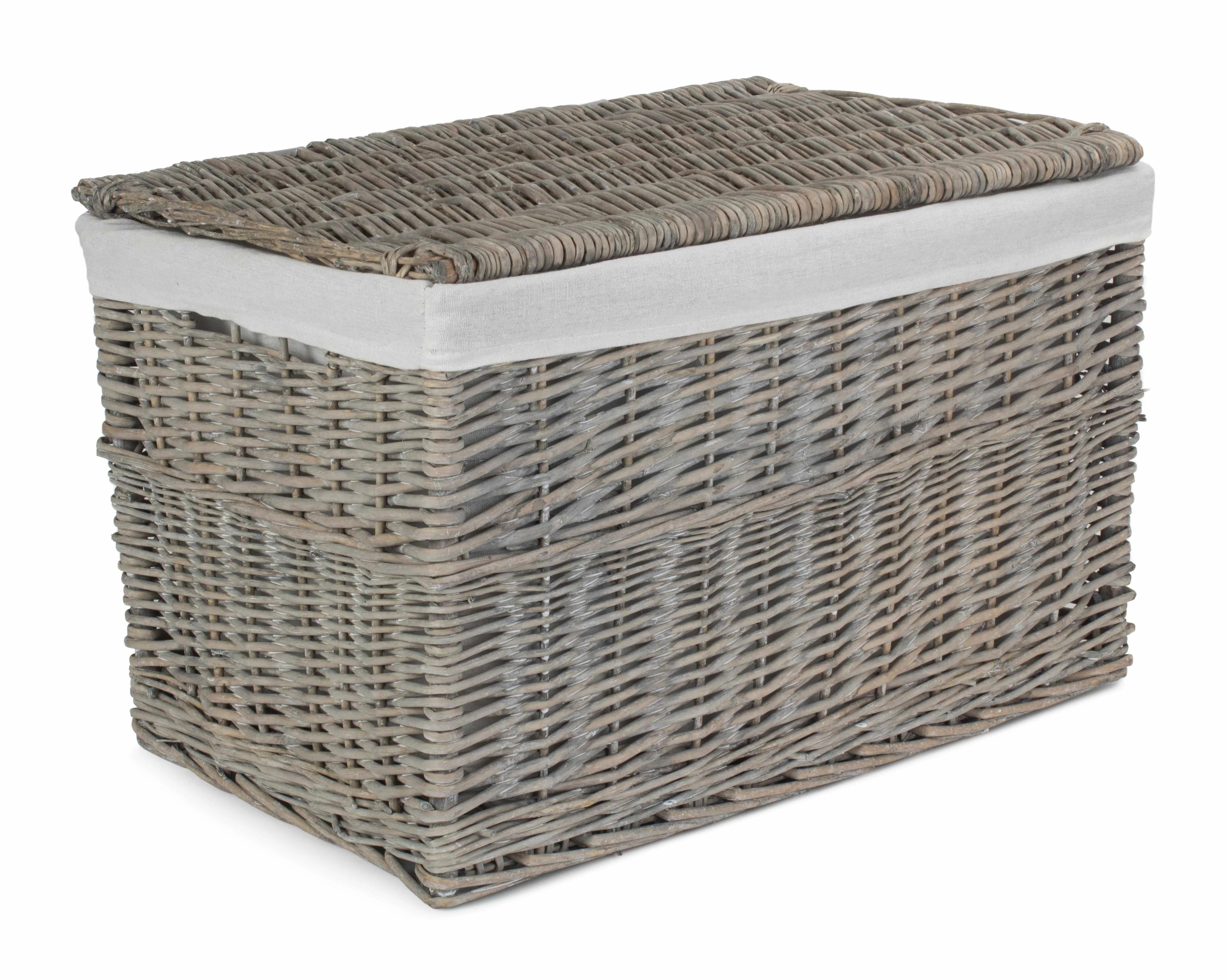 Lidded Willow Chest - Large - Image 2