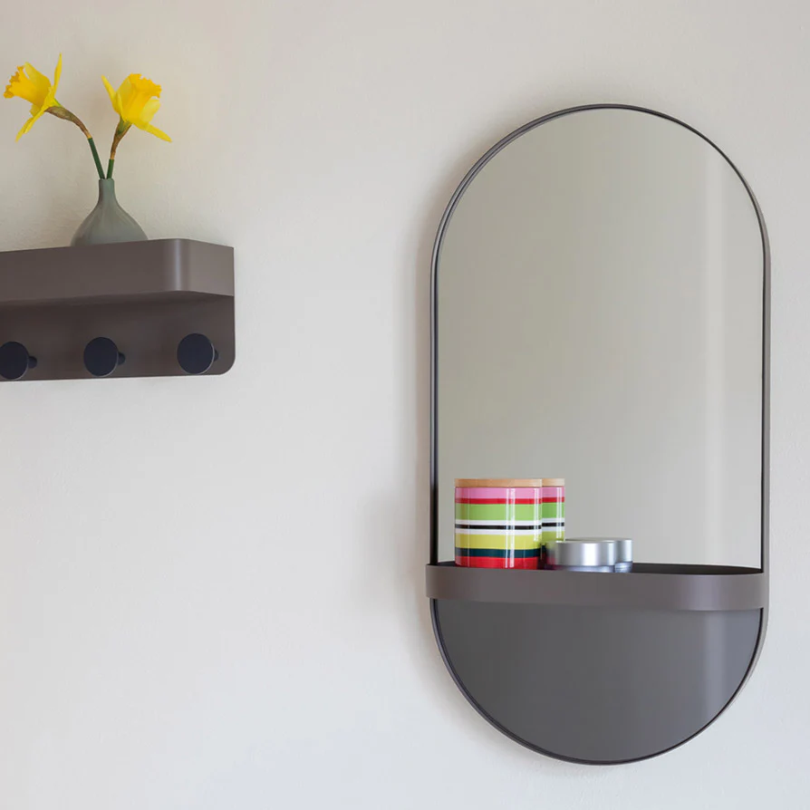 Mirror with Storage Tray - Image 3