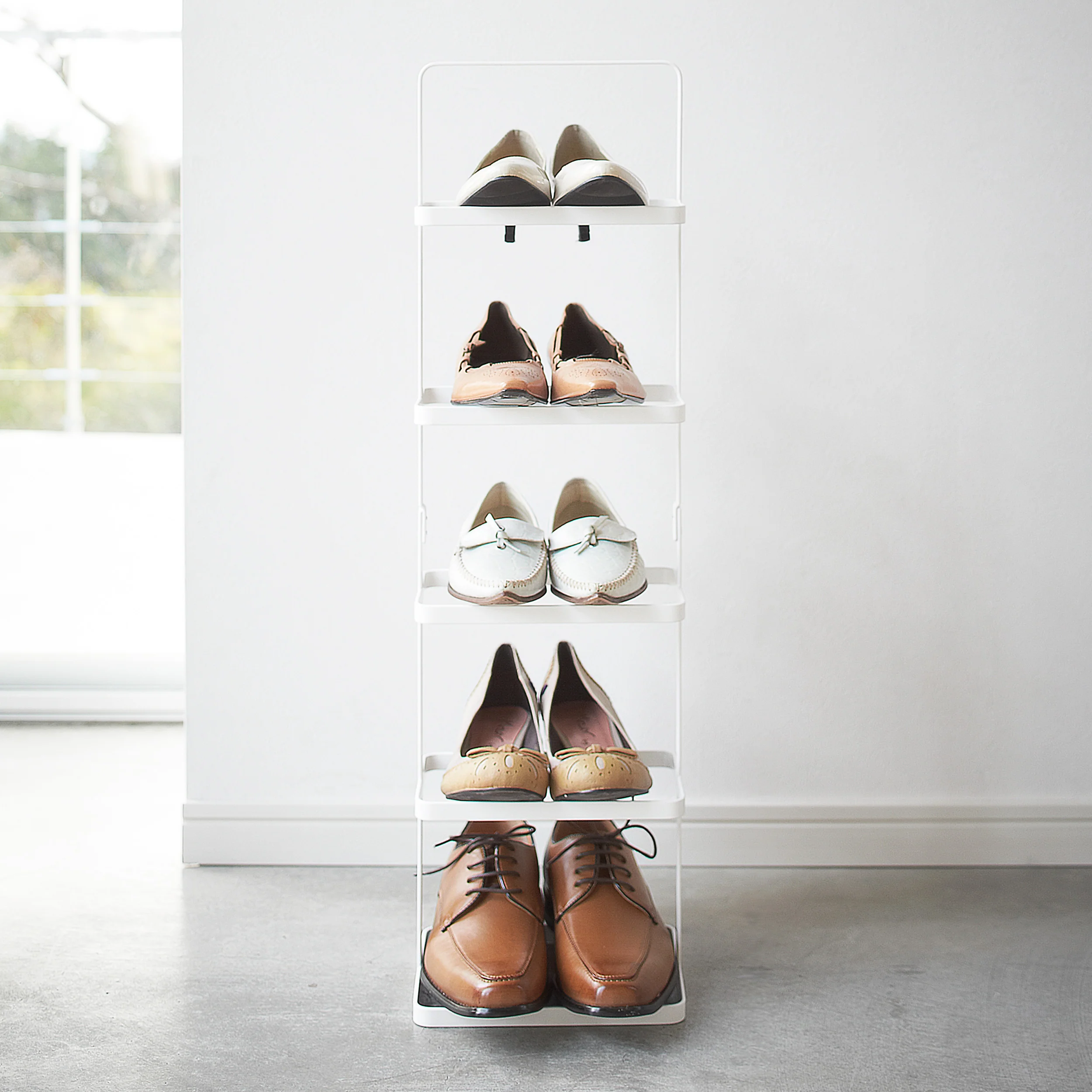 Narrow Shoe Rack 5- Tier - Image 3