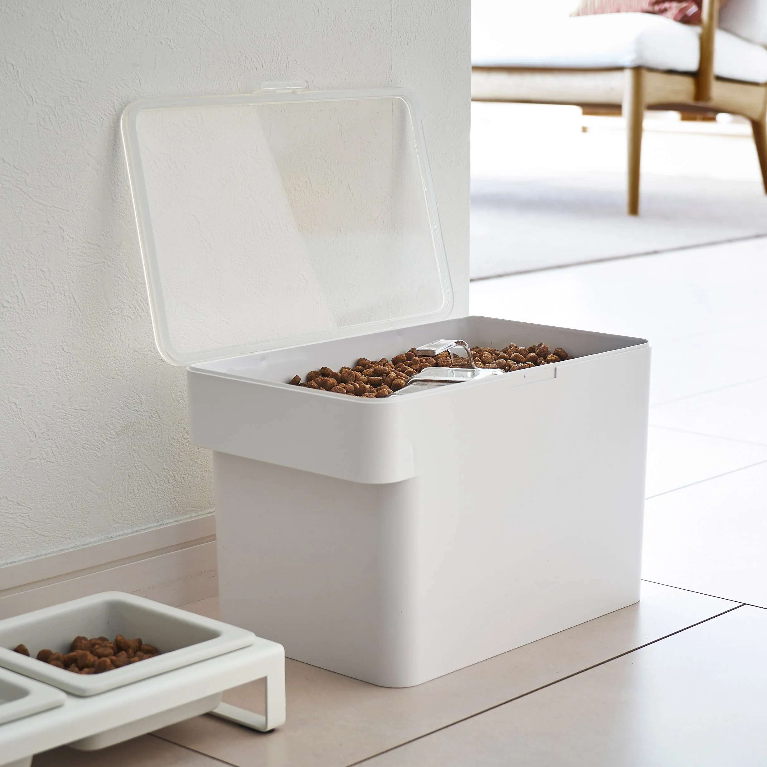 Pet Food Storage Container with Measuring Cup - Image 6
