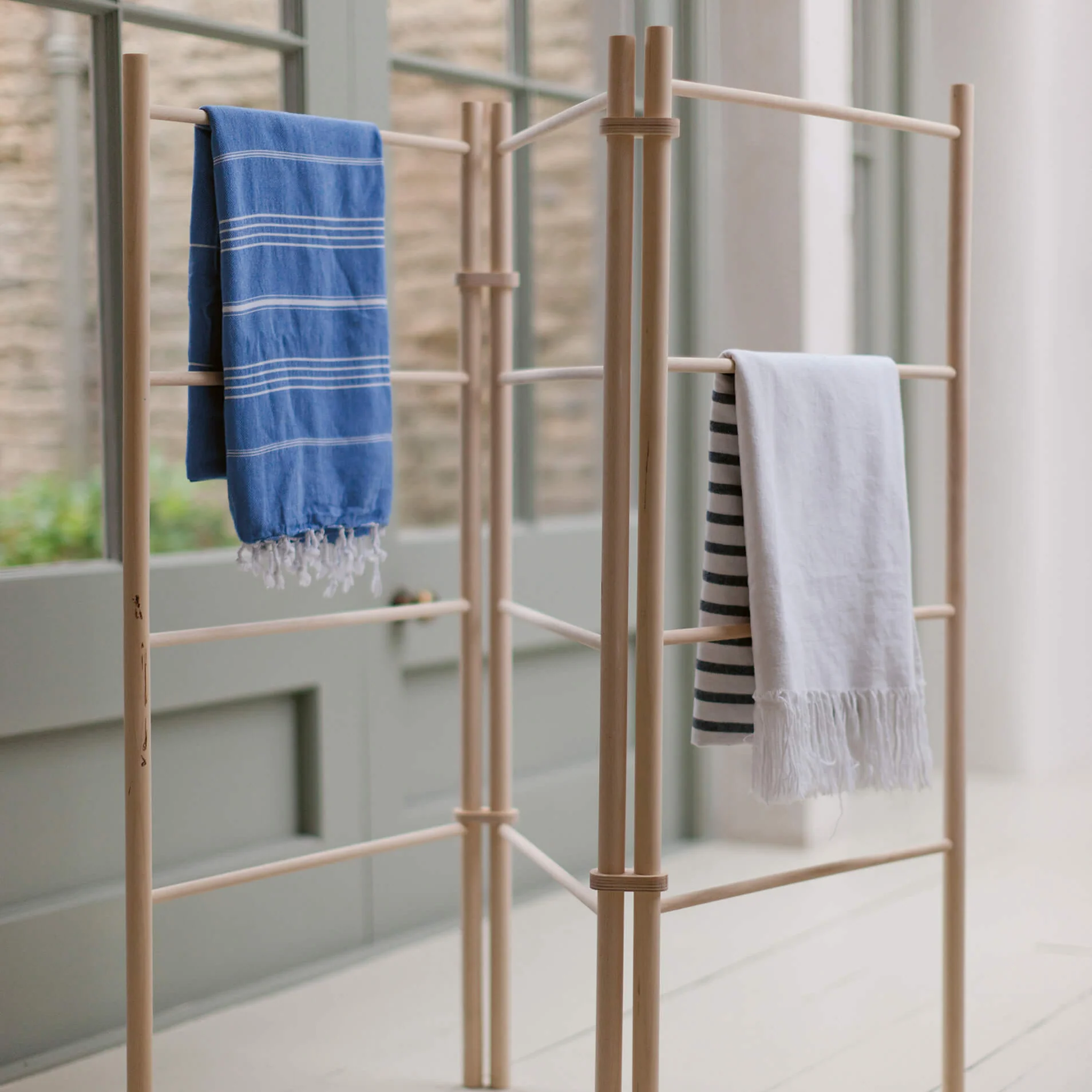Retro Wooden Clothes Airer - Image 3