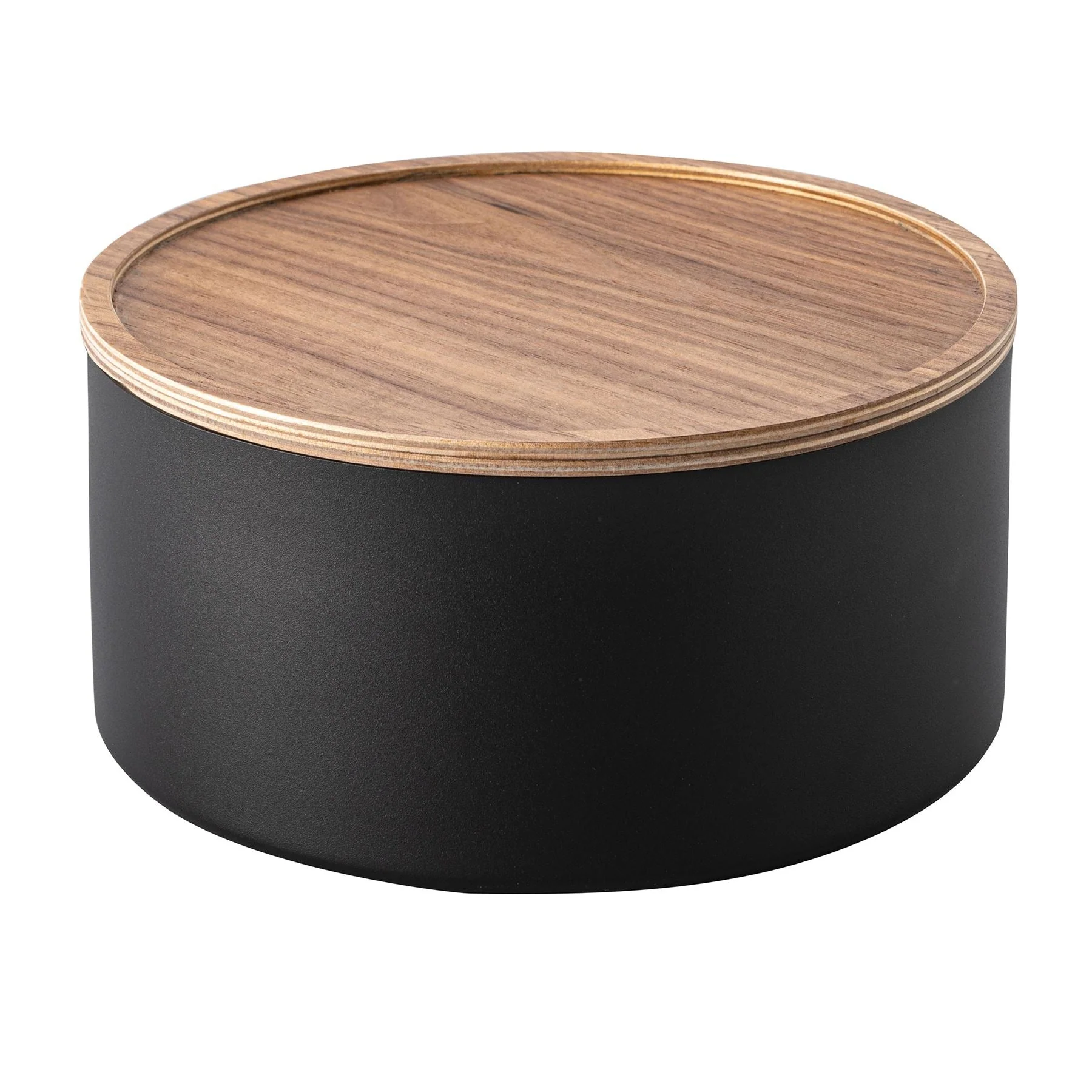 Round Storage Container with Lid - Deep - Image 3