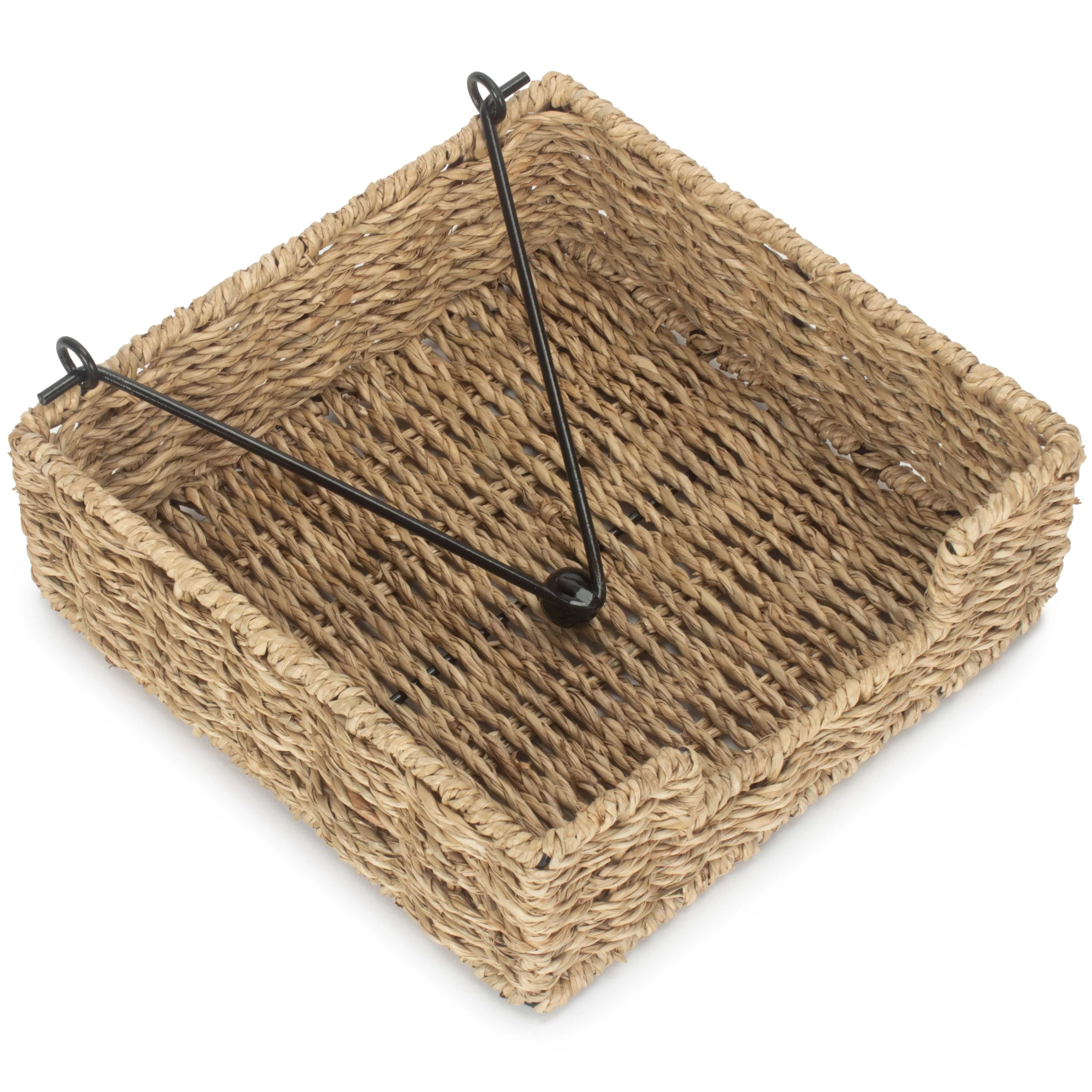 Handmade Seagrass Napkin Holder - Image 4