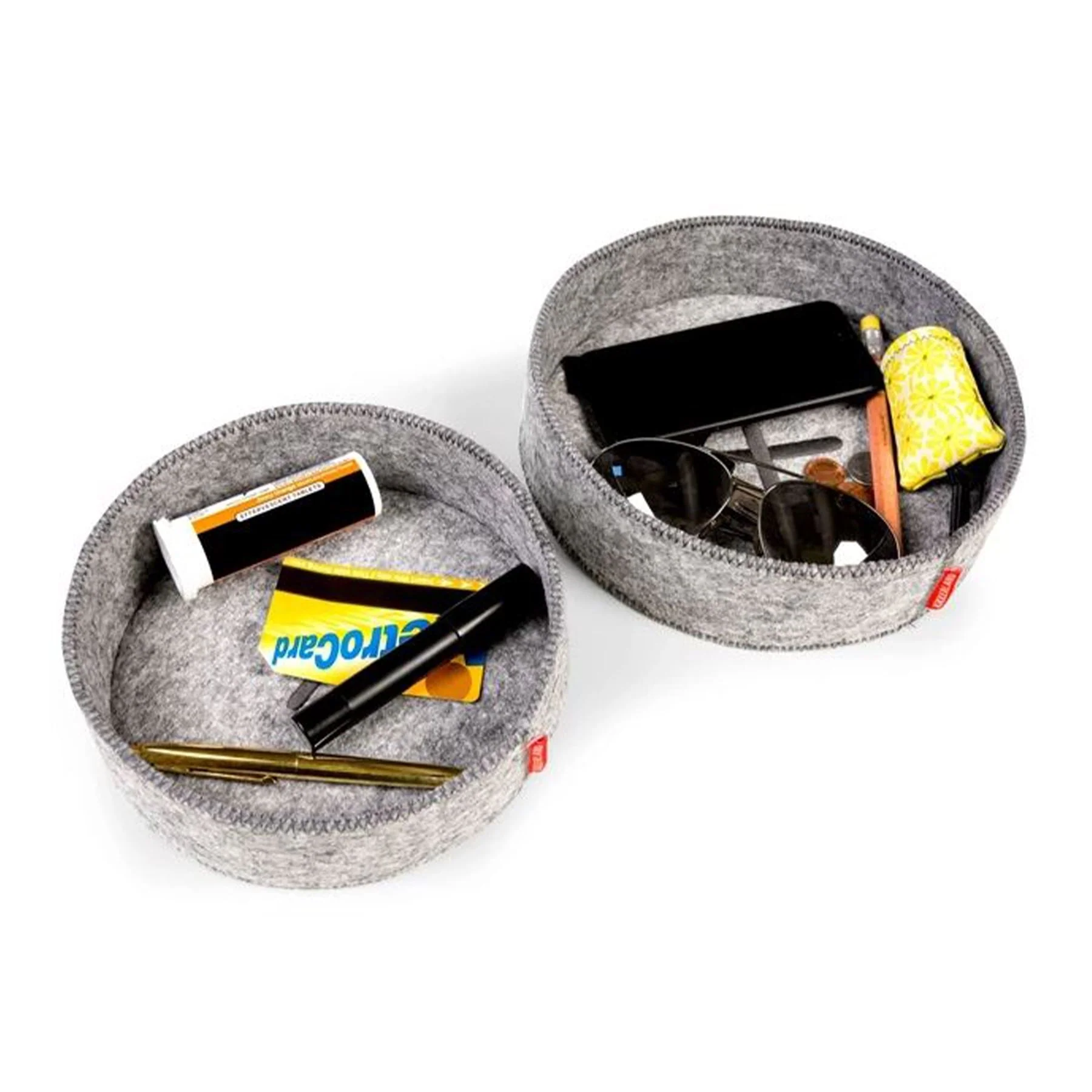 Set Of 2 Felt Storage Trays - Image 2