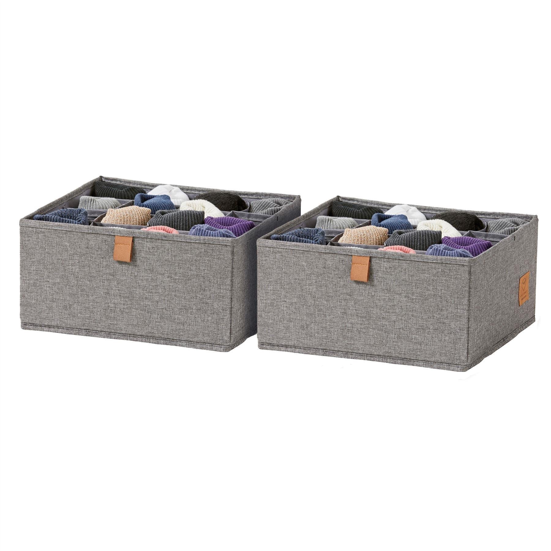 Set of 2 Organisers with 16 Compartments - Image 3