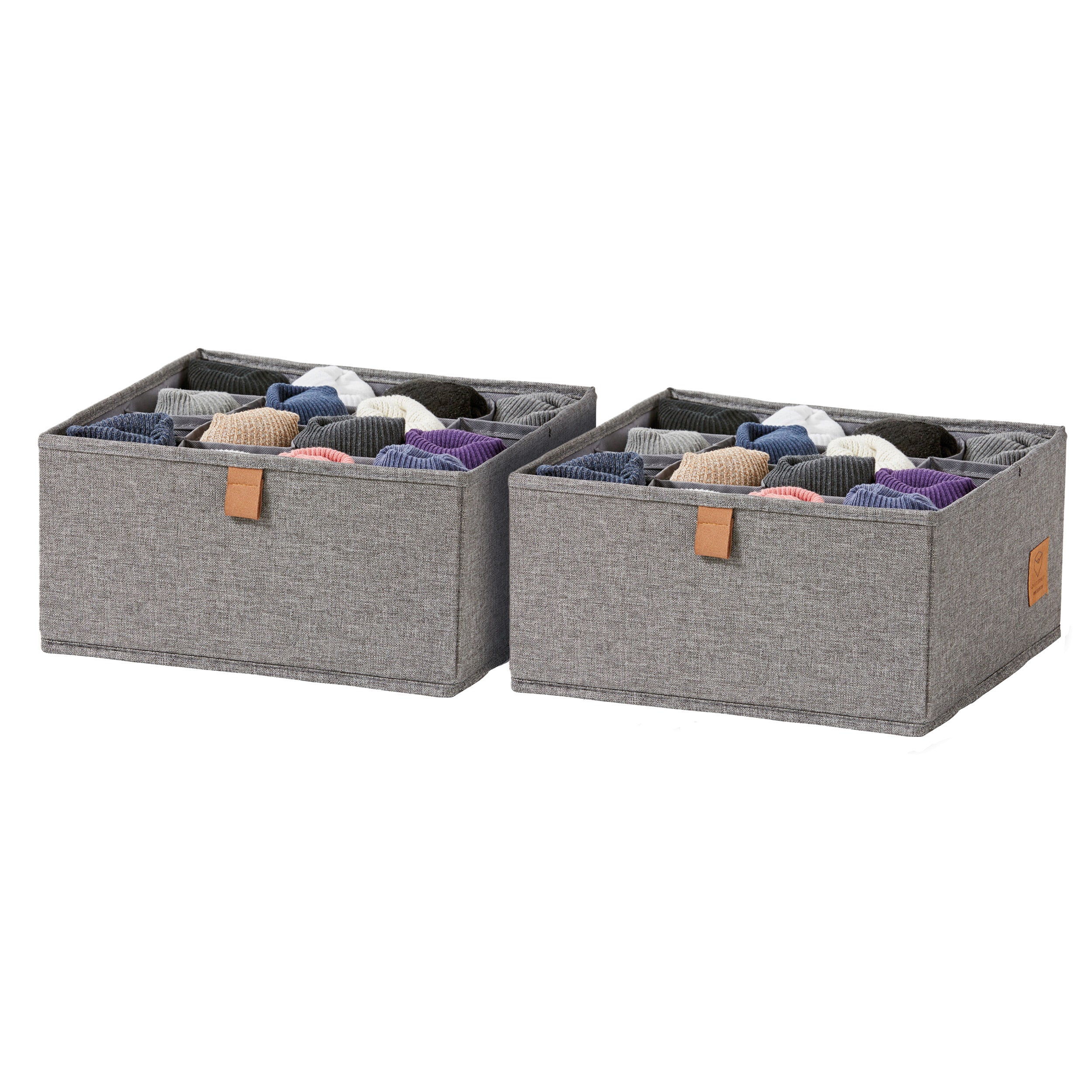 Set of 2 Organisers with 16 Compartments - Image 8