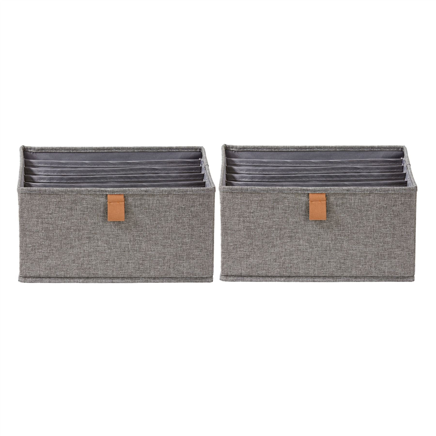 Set of 2 Drawer Organisers with 6 Compartments - Image 5