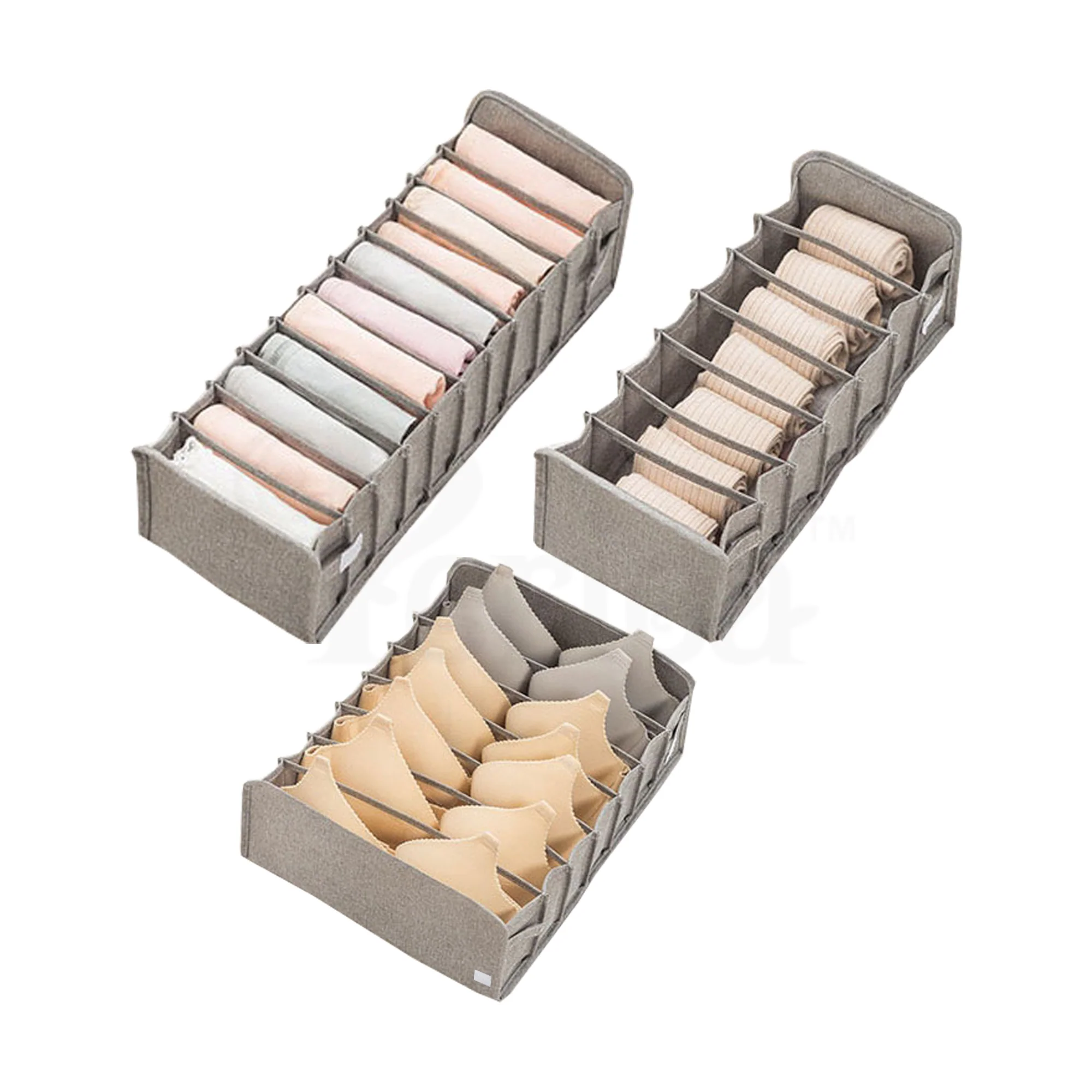 Set of Three Drawer Organisers - Image 4