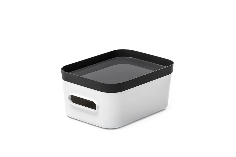Small Stacking Lidded Fridge Storage Box - Image 3