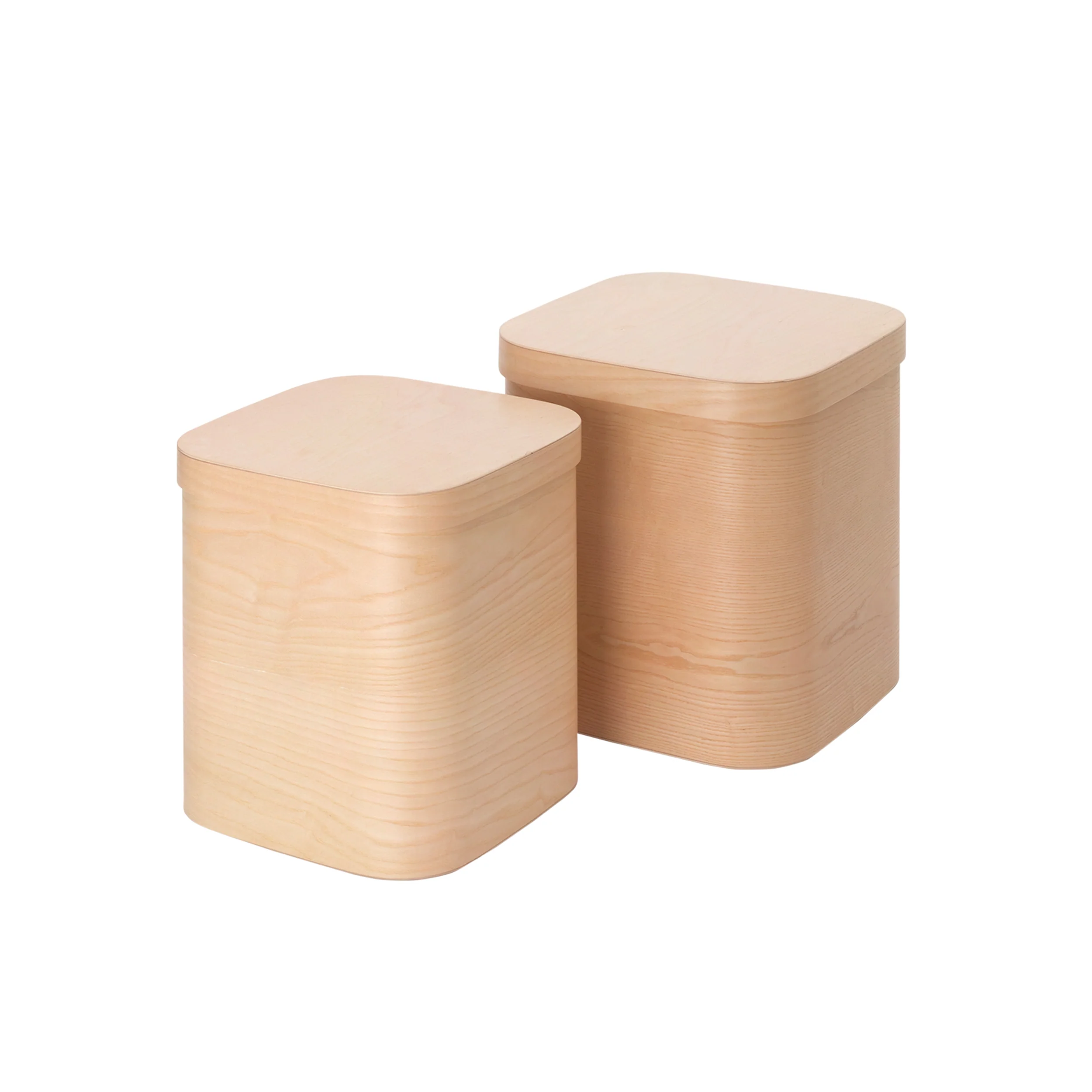 Steamed Wood Storage Box Small - Image 3