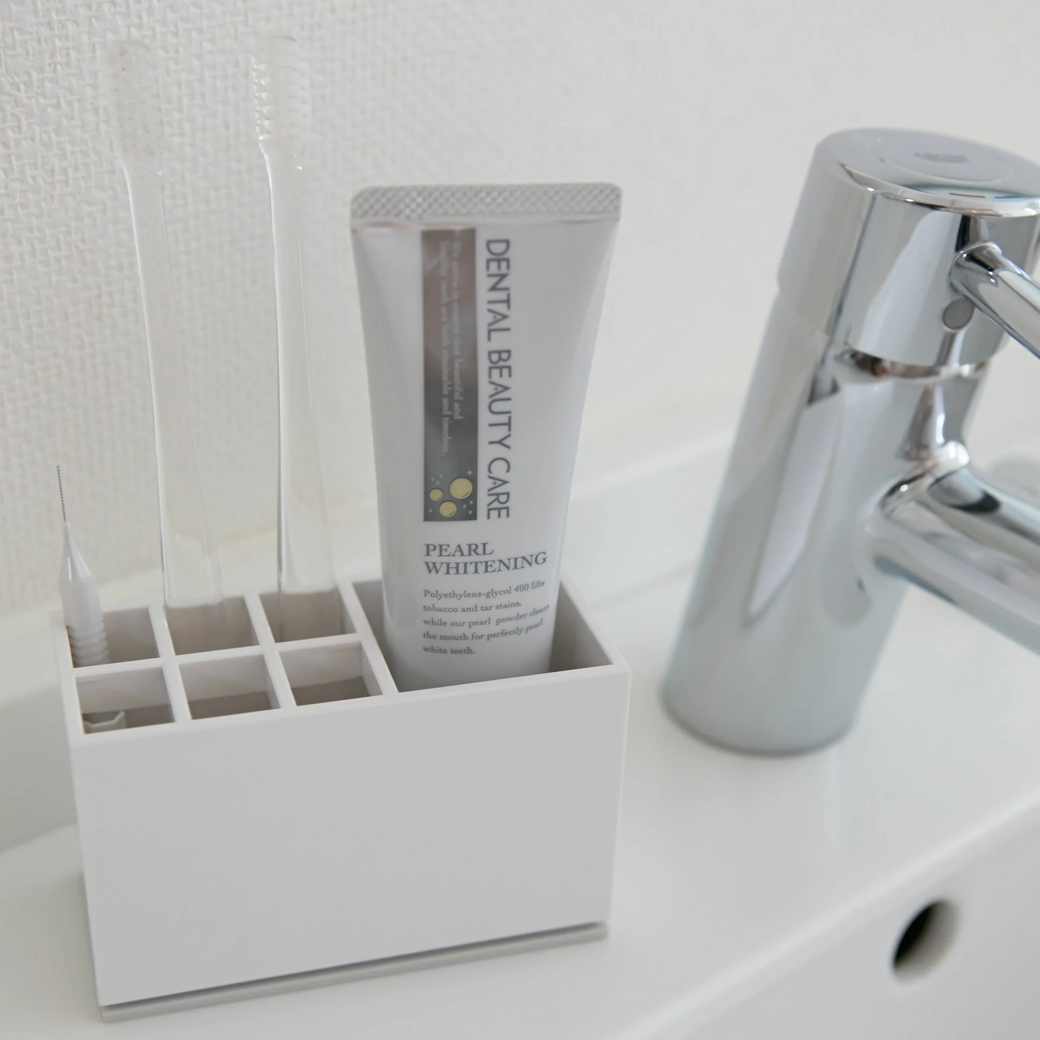 Toothbrush And Toothpaste Holder - Mist - Image 2