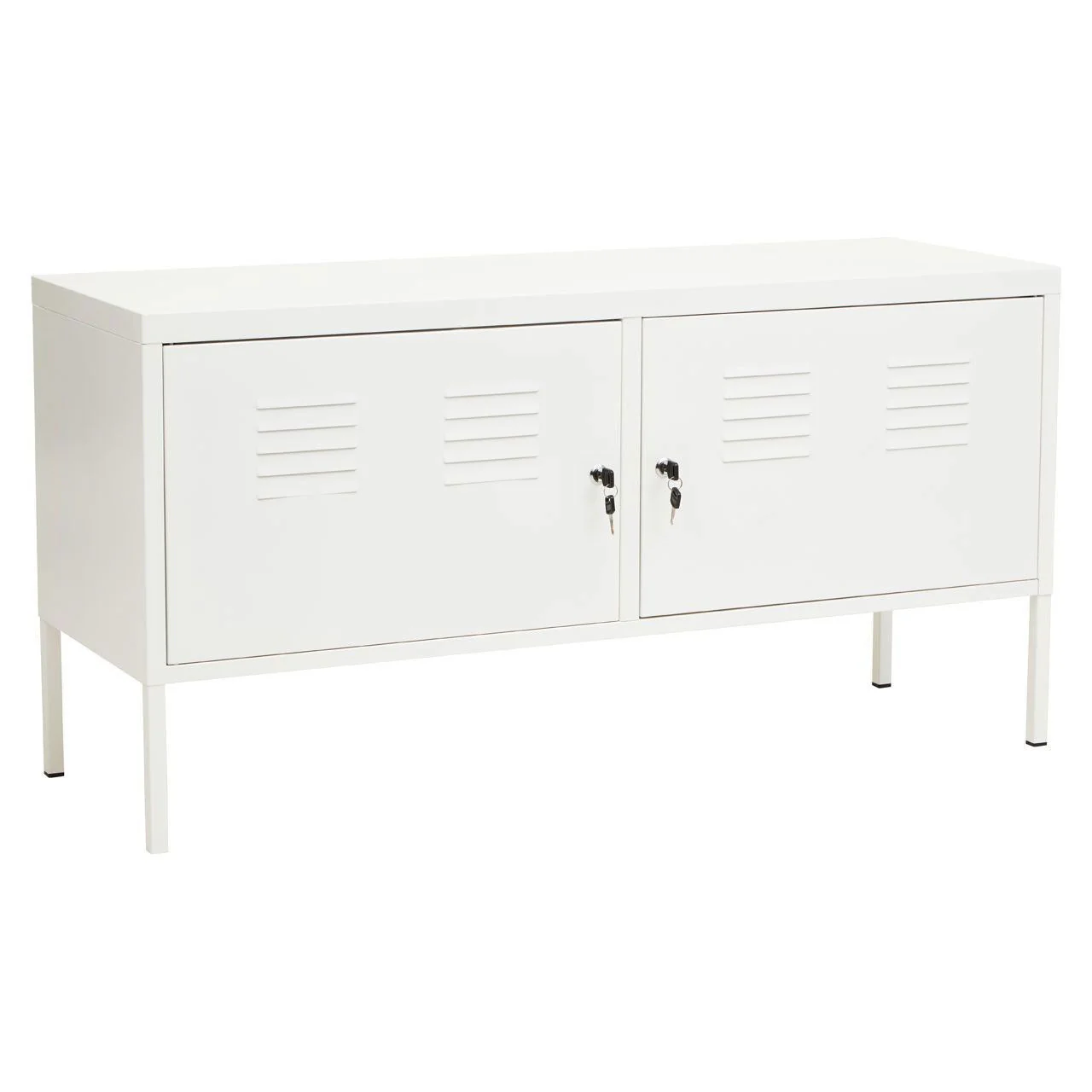 Two Door Locker Sideboard - Low - Image 3